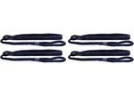 Extreme Max Boattector Premium Double Braid Nylon Fender Line 3/8" X 6' Navy 4pk. Fixed Price $39.01.