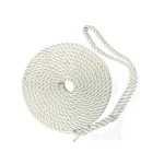 Buccaneer Twisted Dock Line 3/8" X 15' White. Fixed Price $10.99.