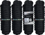 4 Pack Double Braided Nylon Boat Dock Lines 1/2in 15ft Marine Grade Mooring Rope. Fixed Price $30.99.