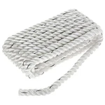 Seachoice 47591 Premium 3-strand Twisted Nylon Dock Line, White W/ Blue Tracer. Fixed Price $19.37.