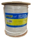 Seachoice Double Braid Rope 47000, 3/8"x600ft, White Nylon, Resist Shock And Rot. Fixed Price $99.99.