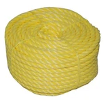 T.w . Evans Cordage 1/2" X 100' Twisted Yellow Polypro Rope Coilette. Fixed Price $43.16.