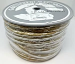 (68) Meters Of Gottifredi Maffioli Rope Race Os, 12mm, Dsk78, Brown & White. Fixed Price $1150.00.