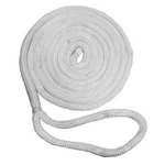 New England Ropes 5/8" Double Braid Dock Line - White 35'. Fixed Price $75.99.