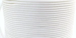 New England Ropes C3500-06-00050 White 3/16" X 50' Braided Polyester Cord. Fixed Price $12.95.