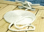 Seachoice 3-strand Twisted Nylon Dock Linewhite. Fixed Price $32.14.